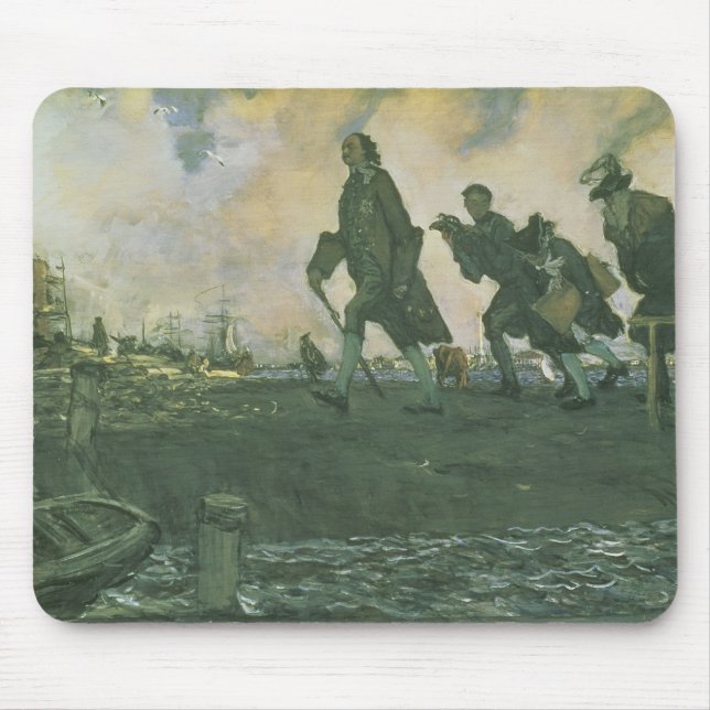 Peter I the Great  1907 Mouse Mat (Front)