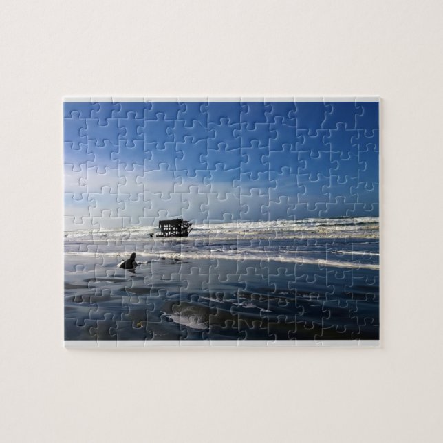 Peter Iredale Shipwreck, Oregon Coast Jigsaw Puzzle (Horizontal)