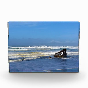 Peter Iredale Shipwreck, Oregon Coast Photo Block