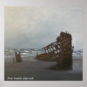 Peter Iredale shipwreck print