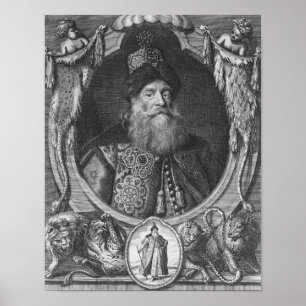 Peter John Potemkin, engraved by R. White Poster