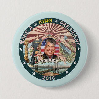 Peter King for President 2016 7.5 Cm Round Badge