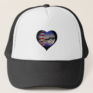 "peter max art style" cute Hilton head Trucker Hat