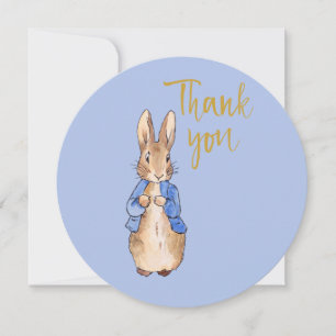 Peter on Blue Background  Thank You Card