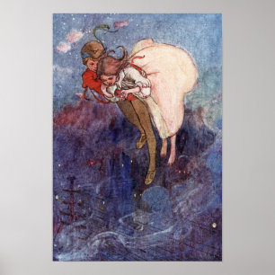 Peter Pan and Wendy by Alice B. Woodward Poster