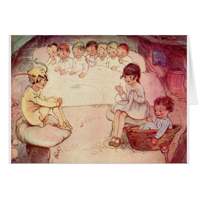 Peter Pan and Wendy Underground with Lost Boys (Front Horizontal)