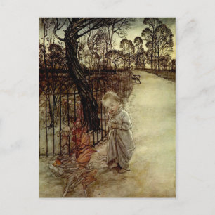Peter Pan Arthur Rackham Postcard