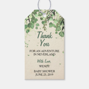 Peter Pan Baby Shower Favour Tag