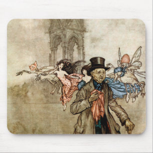 Peter Pan by Arthur Rackham Mouse Mat