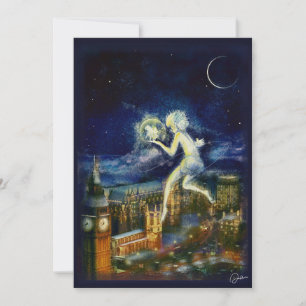 Peter Pan Christmas Card