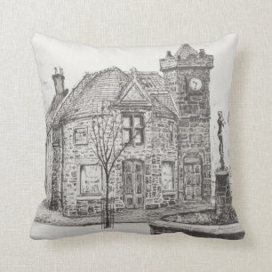 Peter Pan Statue Kirriemuir Scotland 2007 Cushion