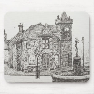 Peter Pan Statue Kirriemuir Scotland 2007 Mouse Mat