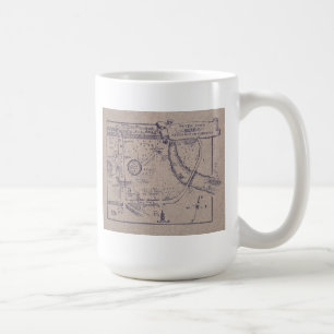Peter Pan's Map of Kensington Gardens Coffee Mug