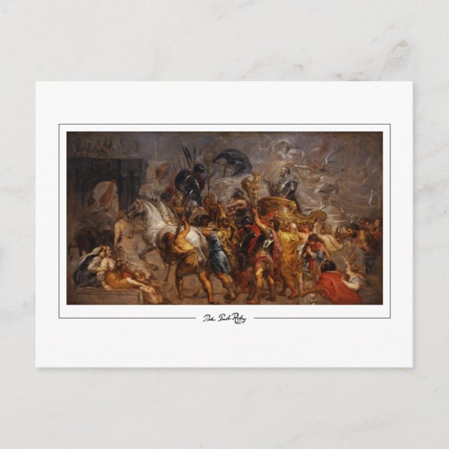 Peter Paul Rubens #73 - Fine Art Postcard (Front)