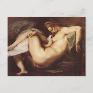 Peter Paul Rubens - Leda and the Swan Postcard