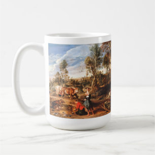 Peter Paul Rubens Milkmaids with Cattle in a Lands Coffee Mug