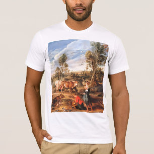Peter Paul Rubens Milkmaids with Cattle in a Lands T-Shirt