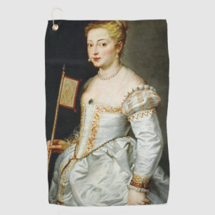 Peter Paul Rubens Portrait of a Lady Golf Towel