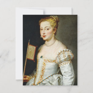 Peter Paul Rubens Portrait of a Lady RSVP Card