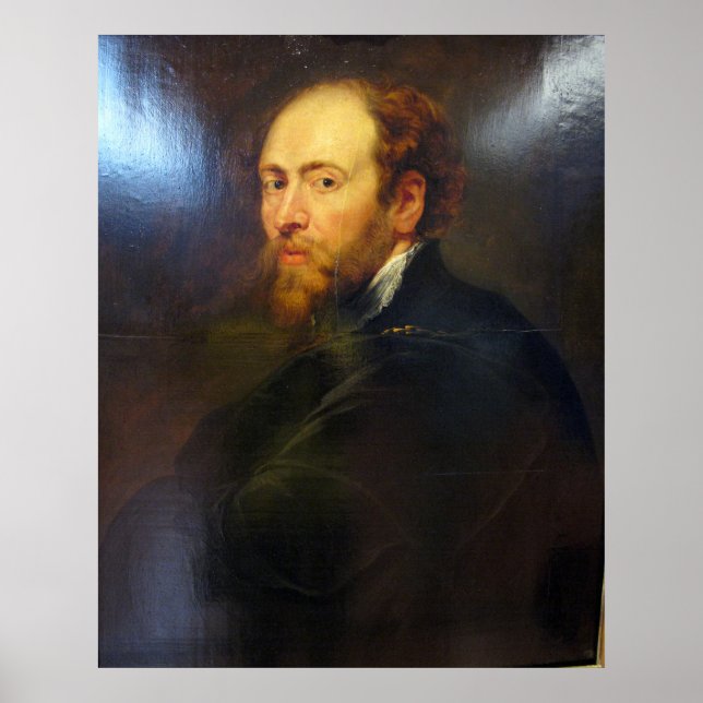 Peter Paul Rubens’ Self-Portrait Poster (Front)