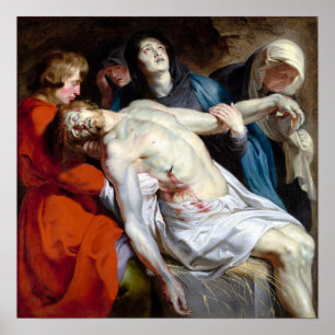 Peter Paul Rubens The Entombment Poster