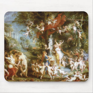 Peter Paul Rubens The Feast of Venus Mouse Mat
