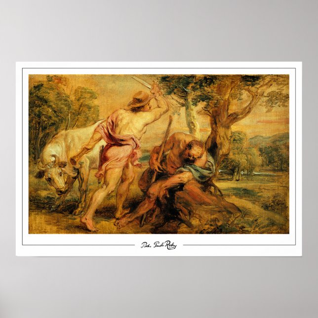 Peter Paul Rubens Zedign Art Poster #660 (Front)