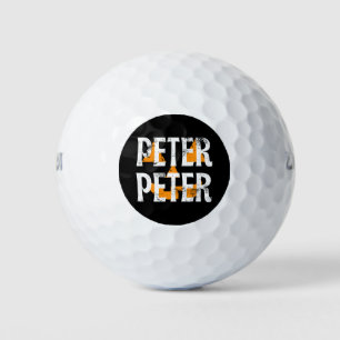 Peter Peter Fall Season Pumpkin Golf Balls
