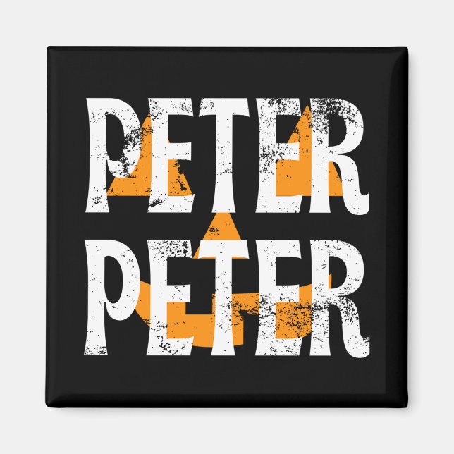 Peter Peter Fall Season Pumpkin Magnet (Front)