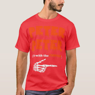 Peter Peter im with the pumpkin Halloween costume  T-Shirt