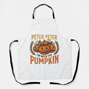 Peter Peter Pumpkin Vintage Halloween Shirt Design Apron