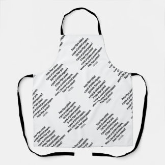 Peter Piper Picked Peck Of Pickled Peppers Apron