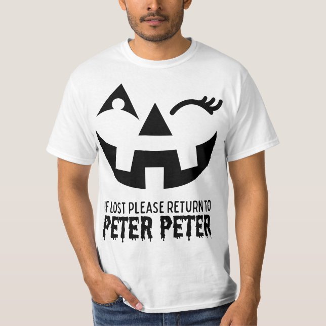 Peter Pumpkin Eater Halloween Couples Costume Wome T-Shirt (Front)