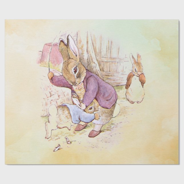 Peter Rabbit 9  Wrapping Paper (Flat)