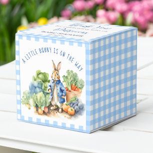 Peter rabbit baby boy baby shower  favour box