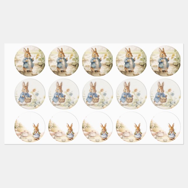 Peter Rabbit Baby Shower (Sheet)