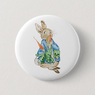 Peter Rabbit Baby Shower 6 Cm Round Badge