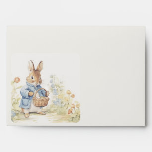 Peter Rabbit Baby Shower Envelope