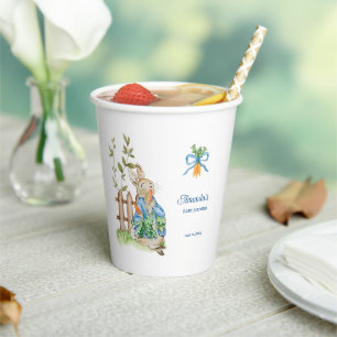 Peter Rabbit Baby Shower Paper Cups