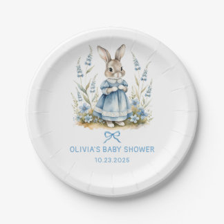 Peter Rabbit Baby Shower Paper Plates
