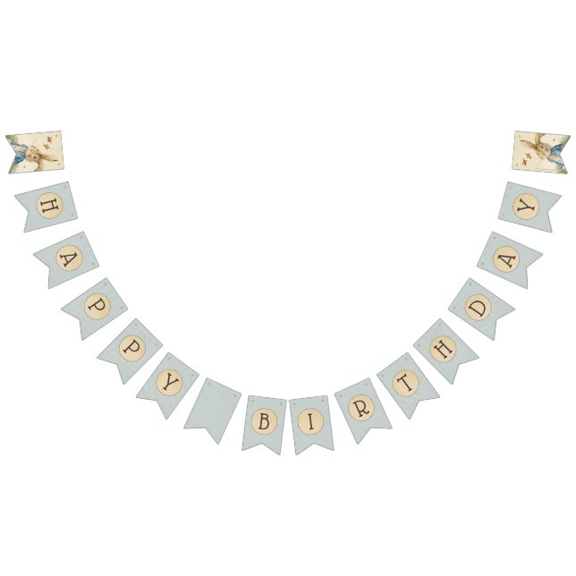Peter Rabbit | Baby's First Birthday Bunting (All)
