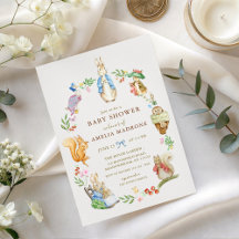 Peter Rabbit Beatrix Potter Baby Shower 