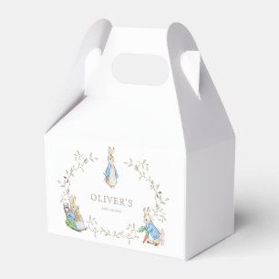 Peter Rabbit Beatrix Potter Greenery Watercolor  Favour Box