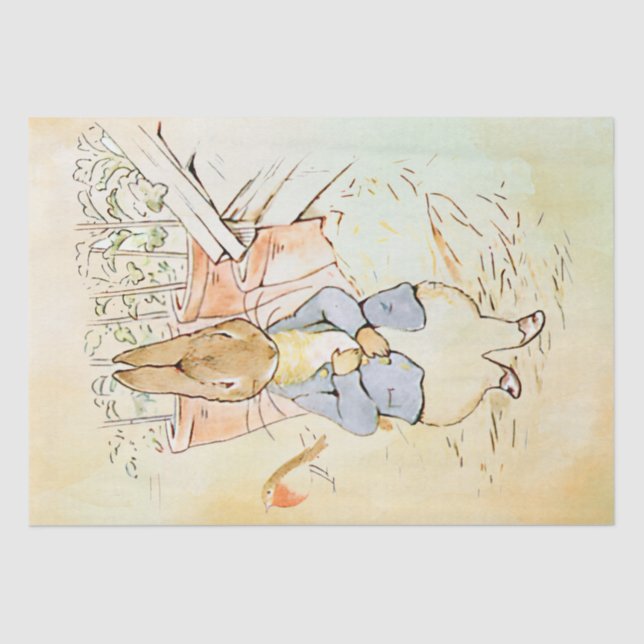 Peter Rabbit (bird) Tissue Paper (Front)