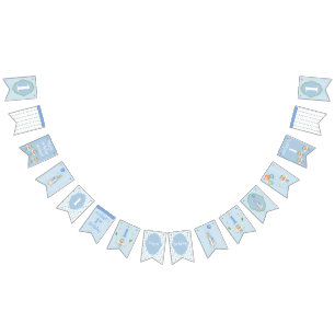 Peter Rabbit Blue One 1st 1 First Birthday Bunting