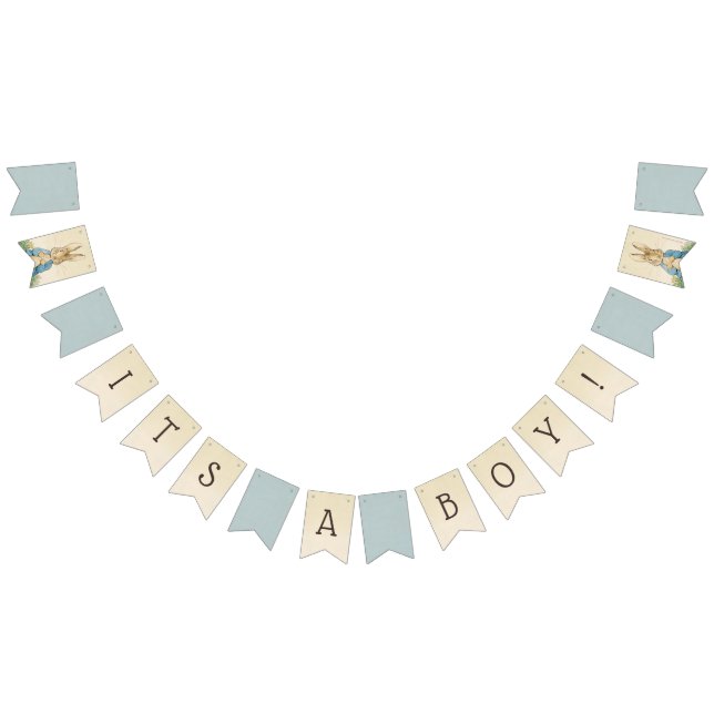 Peter Rabbit | Boy Baby Shower Bunting (All)