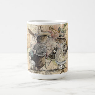 peter rabbit composition coffee mug