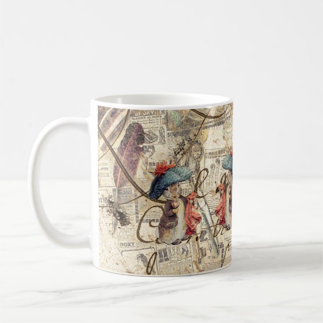 peter rabbit composition coffee mug (Left)