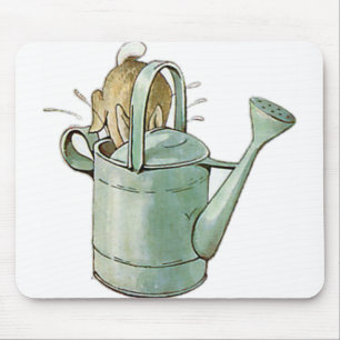 PETER RABBIT dived headfirst into the can to hide Mouse Mat