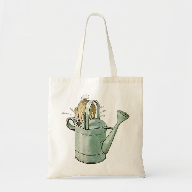 PETER RABBIT dived headfirst into the can to hide Tote Bag (Front)